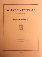 Ballade Medievale na obój i fortepian - P. Dubois