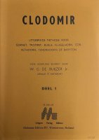 Clodomir - Rozległa szkoła na kornet, trąbkę, róg, flugelhorn, waltornię, althorn, tenorhorn lub baryton - W. G. de Buijzer Jr.