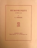 Humoresque na obój i fortepian - L. Jongen