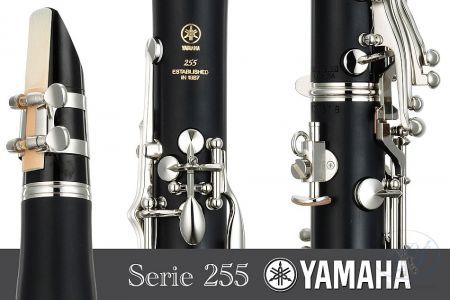 Klarnet Yamaha YCL - 255S posrebrzane klapy