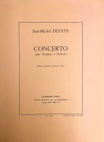 Koncert na puzon i orkiestrę (wyciąg fortepianowy) - J.M. Defaye