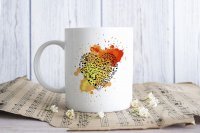Kubek ceramiczny - miłość do muzyki