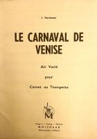 Le Carnaval De Venise - wariacje na trąbkę - J. Hartmann