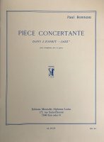 Piece Concertante dans l'Esprit ''Jazz" na saksofon altowy i fortepian - P. Bonneau