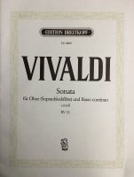 Sonata c-moll na obój i basso continuo - A. Vivaldi