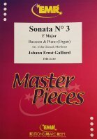 Sonata nr 3 F-dur na fagot i fortepian - J. E. Galliard