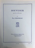 Souvenir na waltornię F i fortepian - P. Bonneau