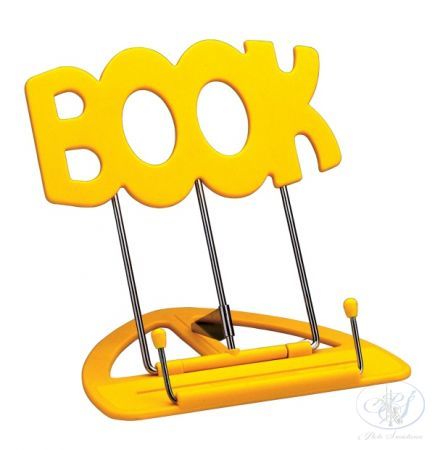 Stojak na nuty lub książki żółty Book K&M