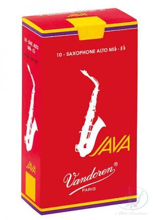 Stroiki do saksofonu altowego twardość 2,0 JAVA RED - Vandoren