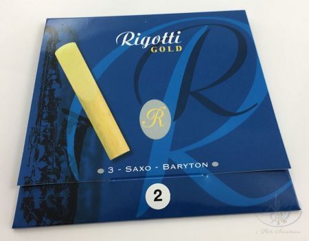 Stroiki Rigotti Gold  -  do saksofonu barytonowego 3 szt.