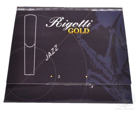 Stroiki Rigotti Gold Jazz do saksofonu altowego 3 szt. nr. 2.0 Medium