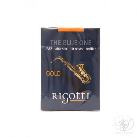 Stroiki Rigotti Gold Jazz The Blue One nr. 2,5 - do saksofonu altowego