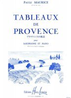 Tableaux de Provence na saksofon i fortepian - P. Maurice