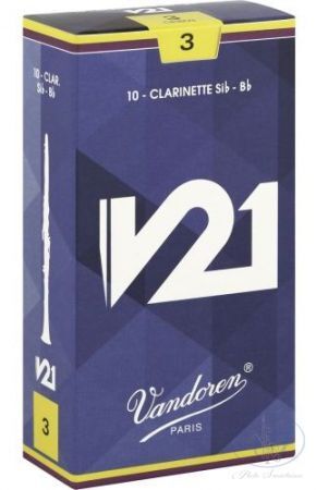 V21 Vandoren stroiki do klarnetu twardość 3,0